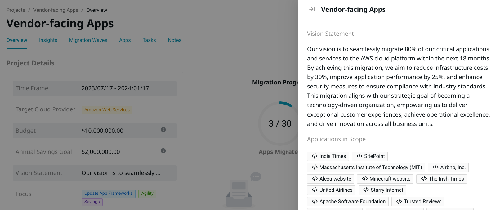 Unlocking Cloud Migration Excellence with a Vision Statement